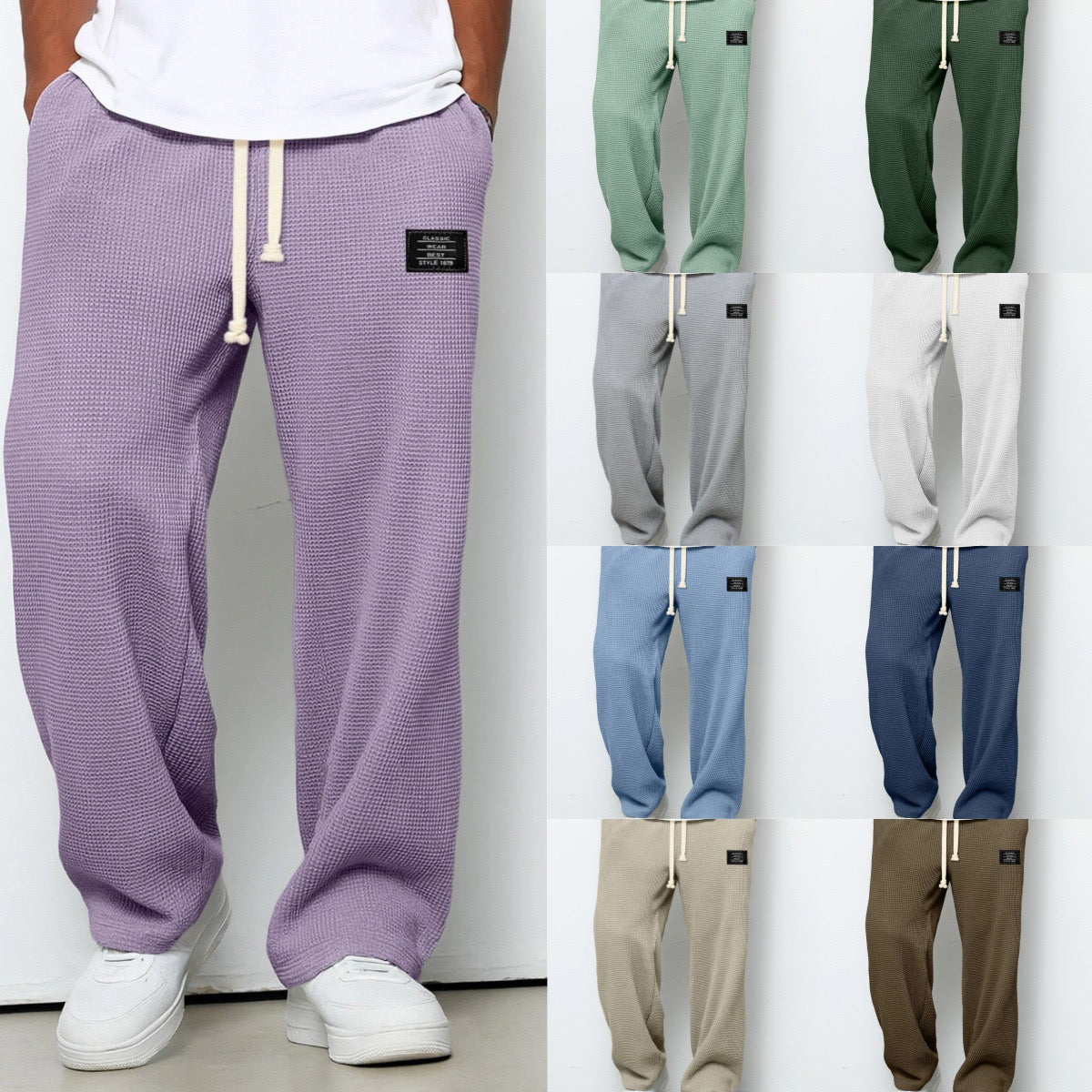 Sliko | Pantalones anchos con cintura ajustable