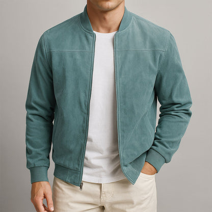 Chaqueta de ante para hombre
