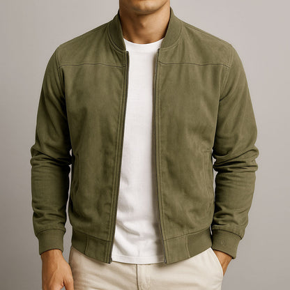 Chaqueta de ante para hombre