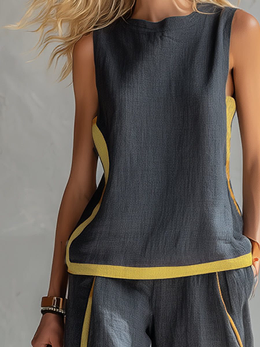Conjunto elegante de dos piezas