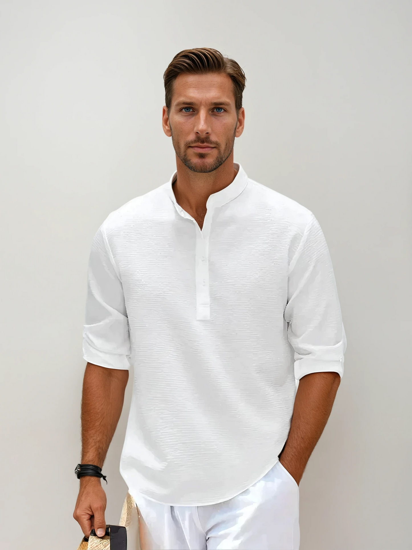 Elegante camisa de hombre
