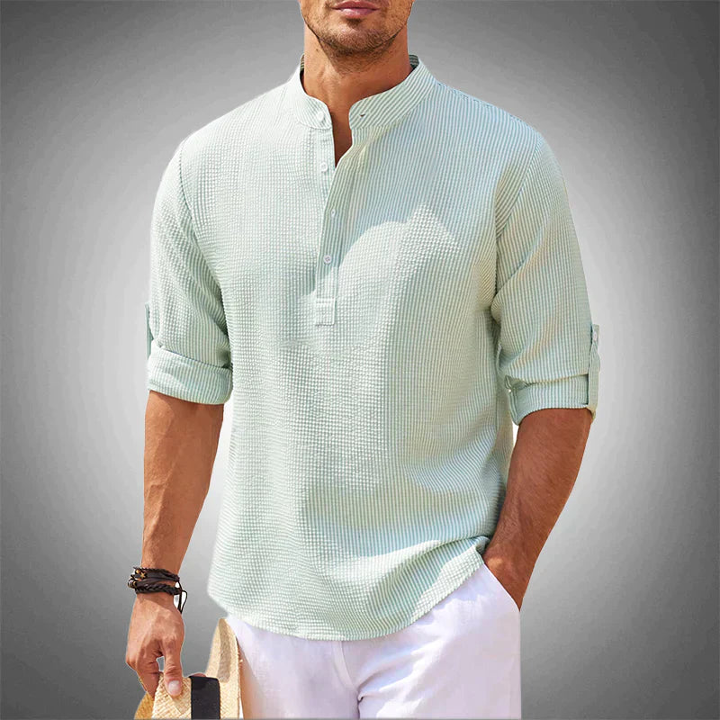 Elegante camisa de hombre