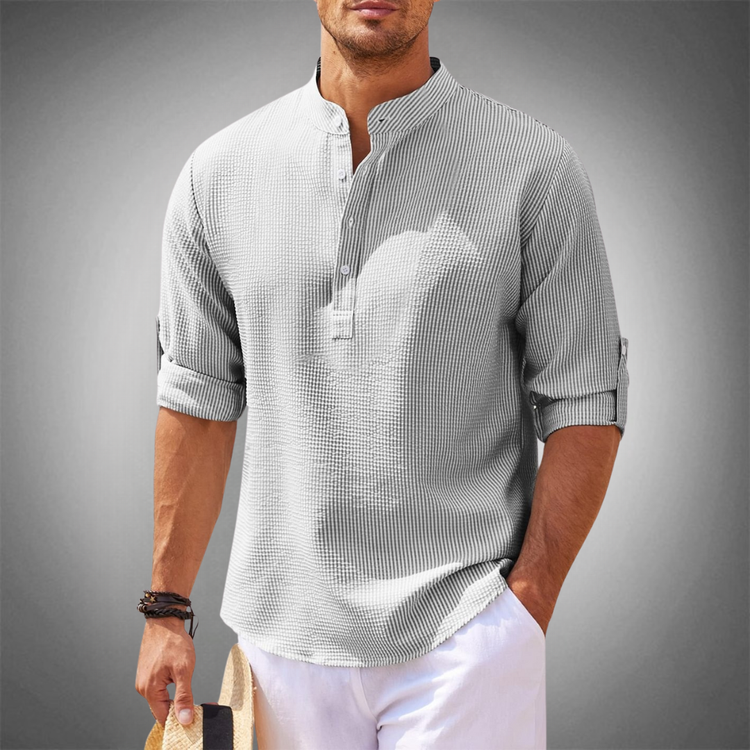 Elegante camisa de hombre